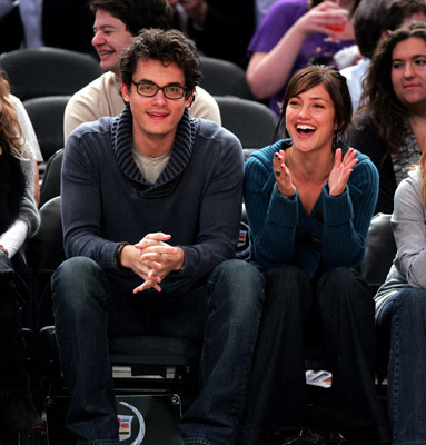 John Mayer and Minka Kelly