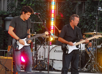 Eric Clapton and John Mayer