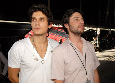 Zach Braff and John Mayer