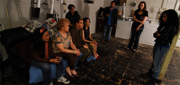 On the set of THE LAST INTERVENTION