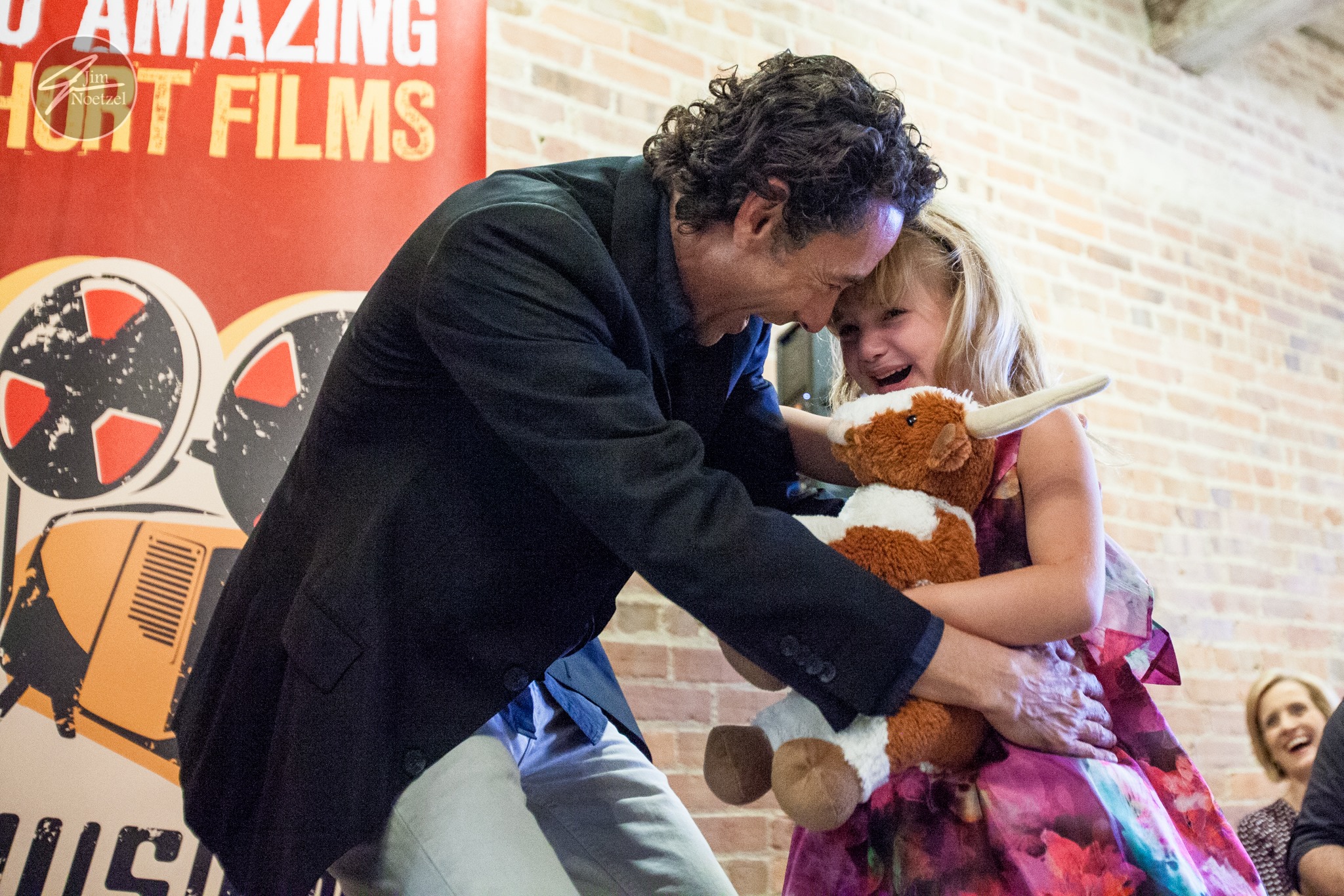 Georgia Rose Bell is moved to tears at the announcement that she won Best Actress at the LA Film Festival awards.