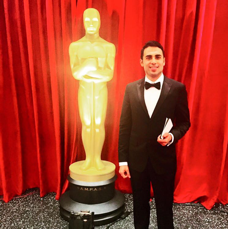 Tushar Tyagi @ 87th Oscars 2015