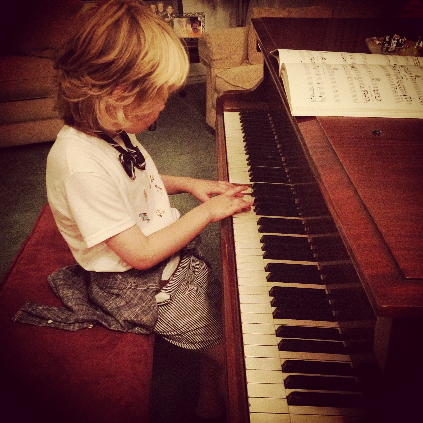 me and my love for the Piano..