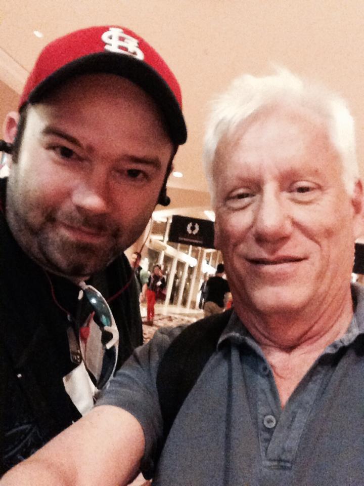 Hanging with James Woods