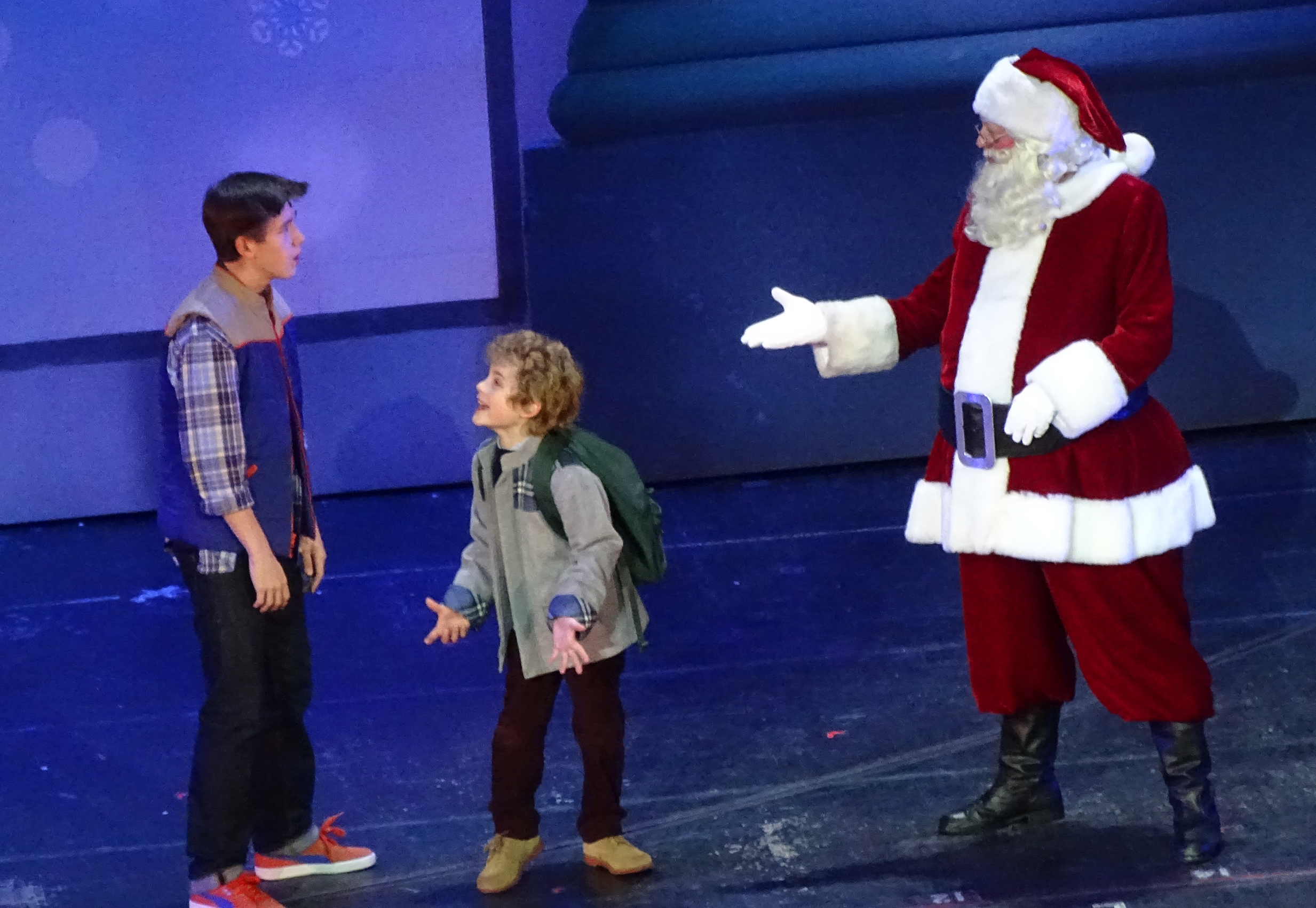 2015 Radio City Christmas Spectacular Sawyer Nunes, Avey Noble, Charles Stewart Hall