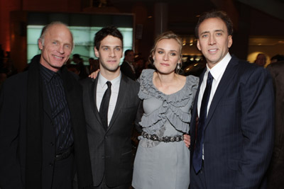 Nicolas Cage, Ed Harris, Justin Bartha and Diane Kruger at event of National Treasure: Book of Secrets (2007)