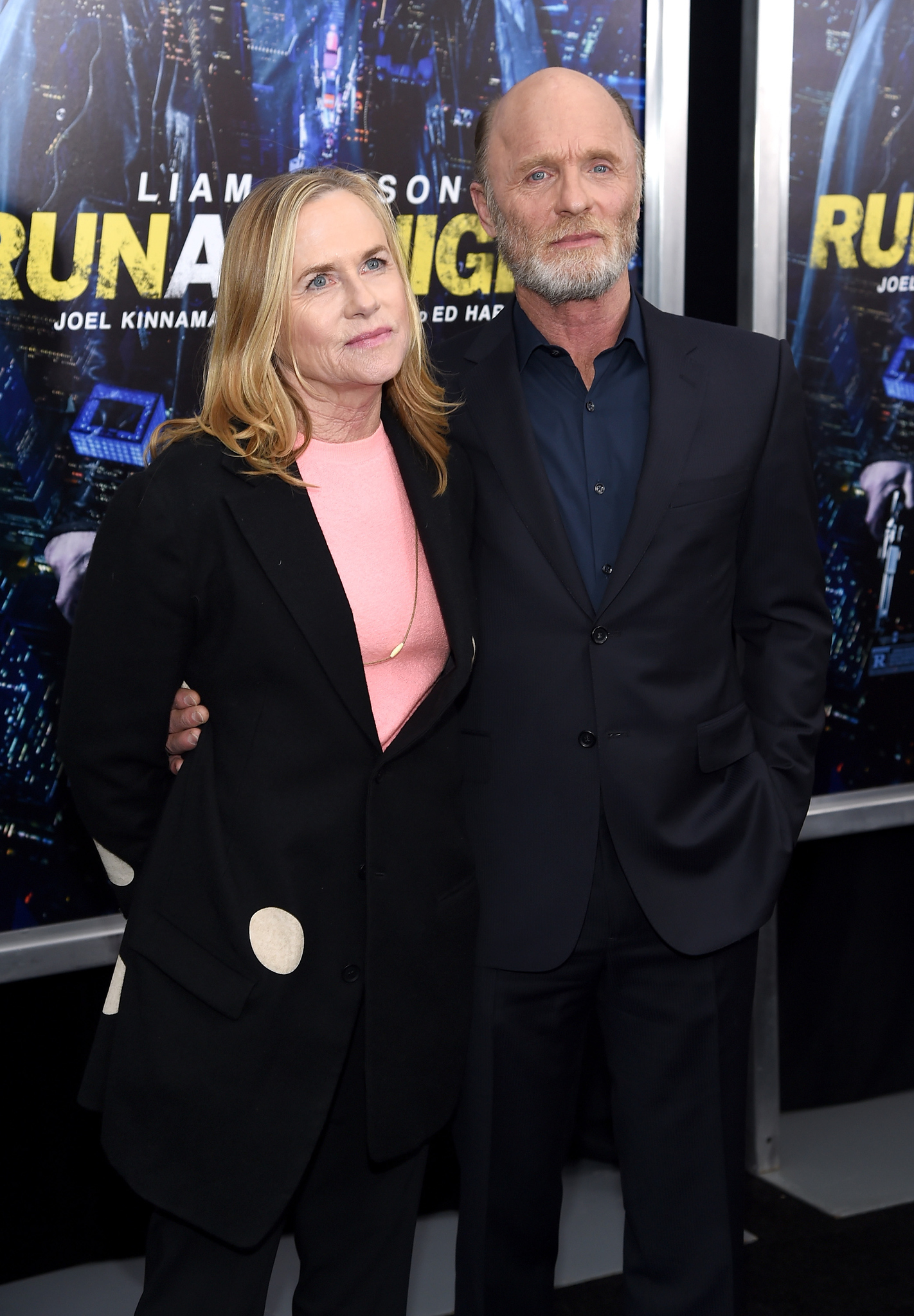 Ed Harris and Amy Madigan at event of Begte visa nakti (2015)