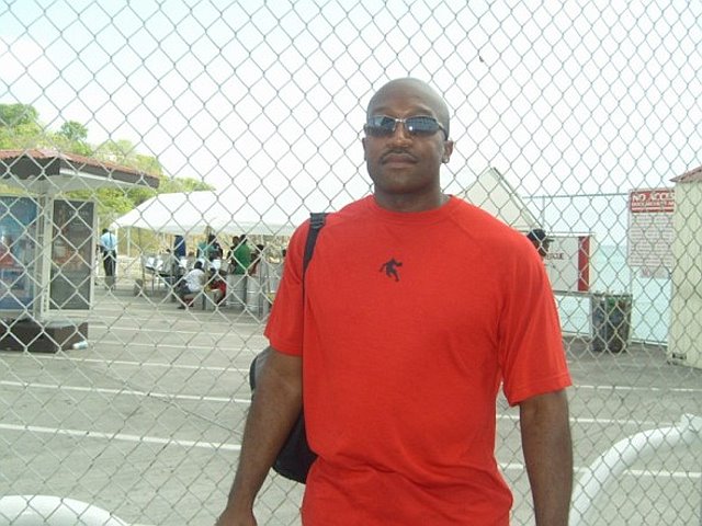 Producer/screenwriter Demetrius in Ocho Rios, Jamaica