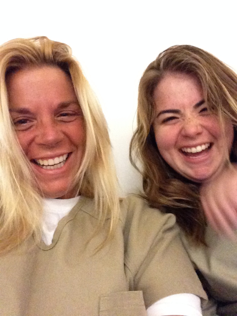 Who says you can't be happy in prison. OITNB