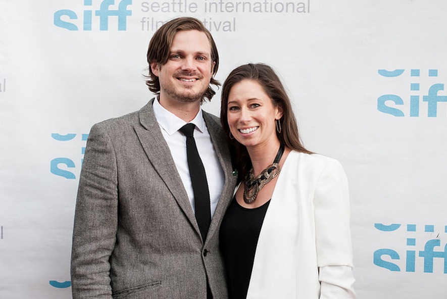 Marq Evans with wife Angela at the World Premiere of The Glamour & The Squalor.