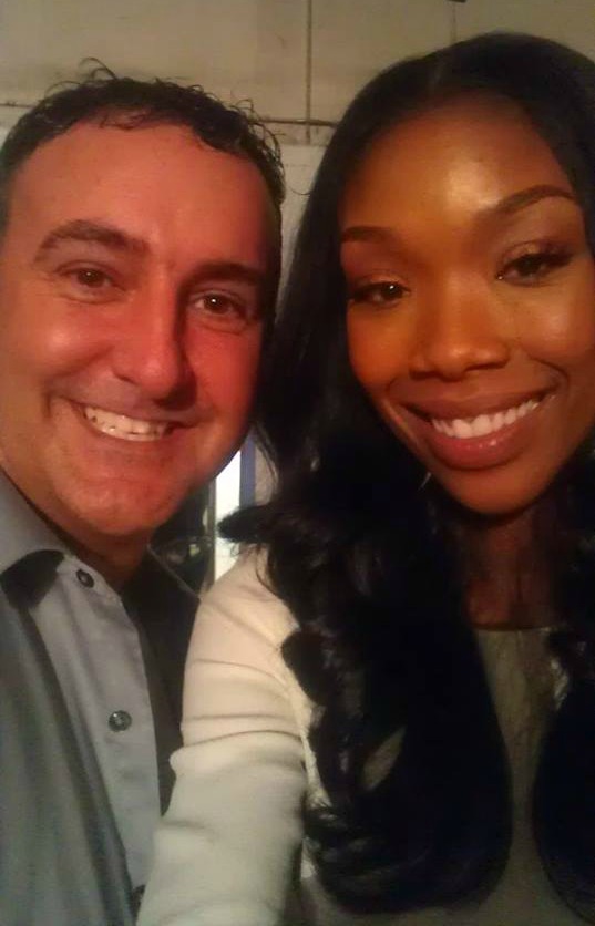 Richard Molina and Brandy Norwood - BET Network 