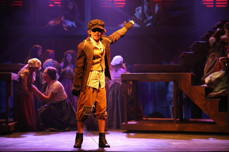 Gavroche in CYC Theater Les Miserables