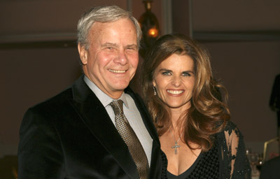 Maria Shriver and Tom Brokaw