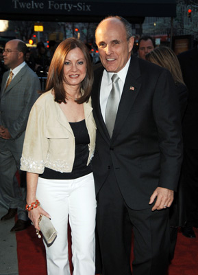 Rudy Giuliani and Judith Nathan at event of Ring of Fire: The Emile Griffith Story (2005)