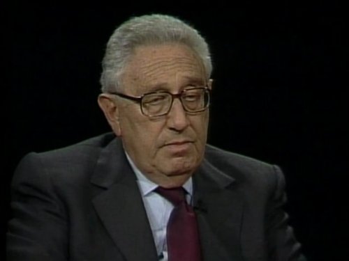 Still of Henry Kissinger in Charlie Rose (1991)