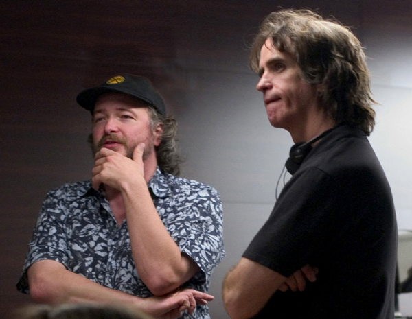 Brad Rushing & director Jay Roach on 