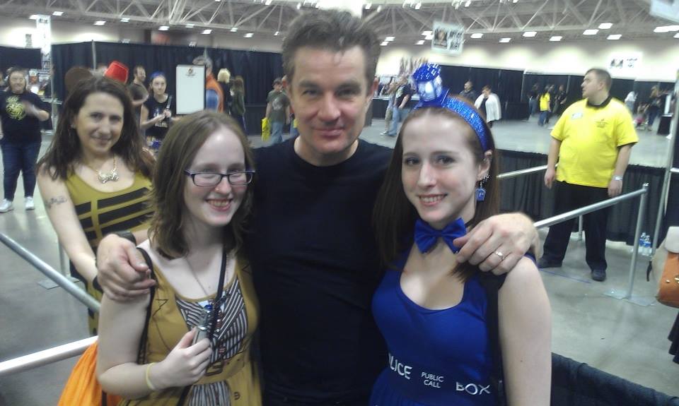 Minnesota Comic Con, hanging out with James Marsters.