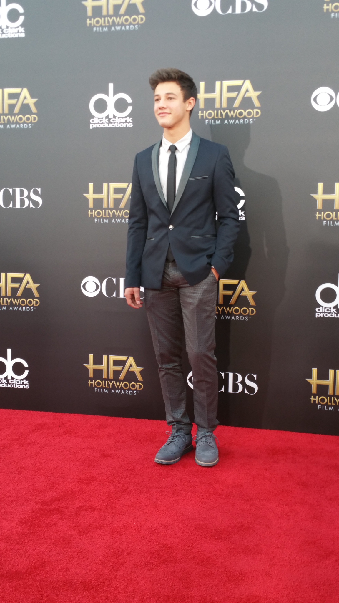 Cameron Dallas at event of Hollywood Film Awards (2014)
