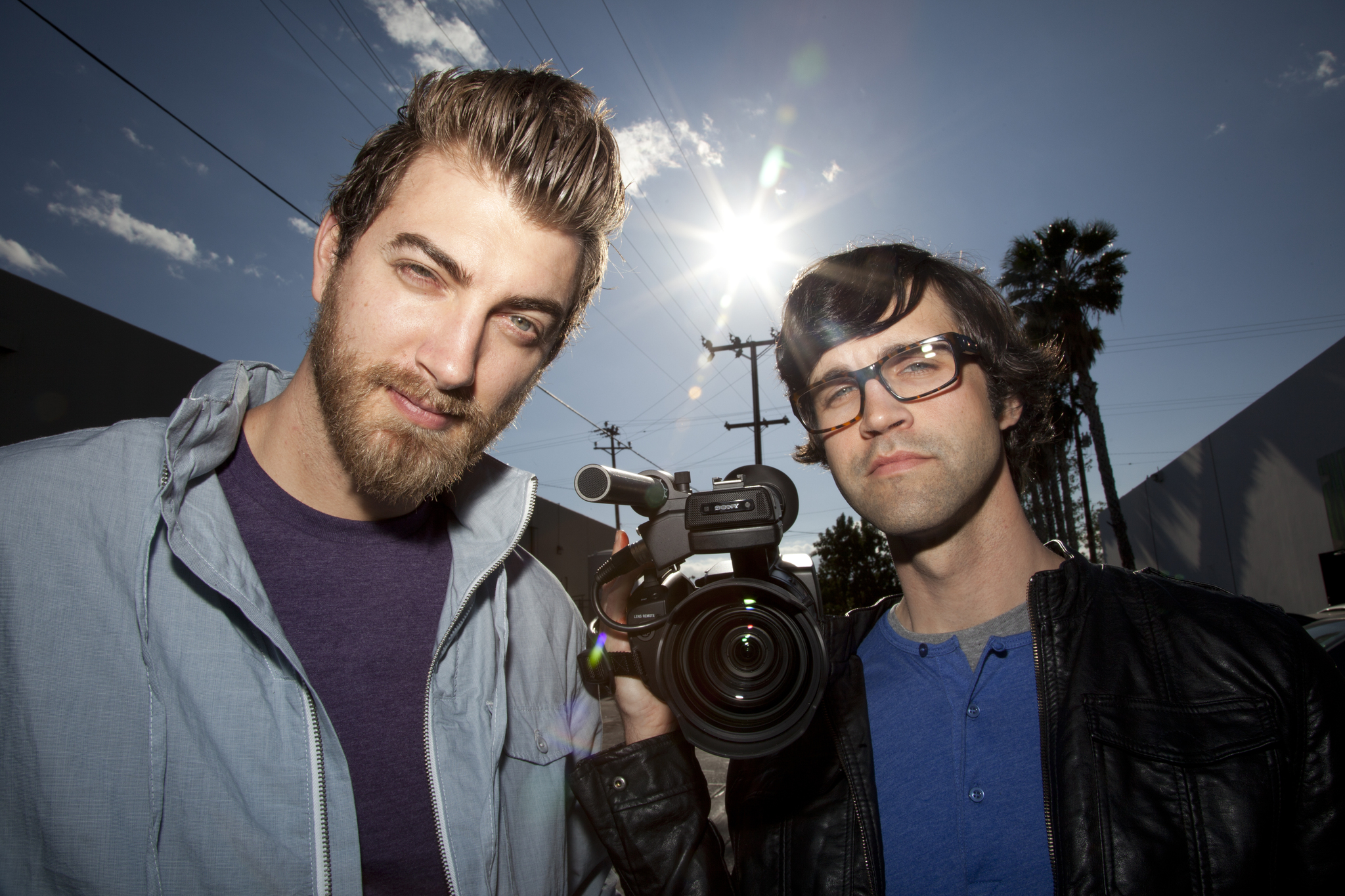 Still of Link Neal and Rhett McLaughlin in Commercial Kings (2011)