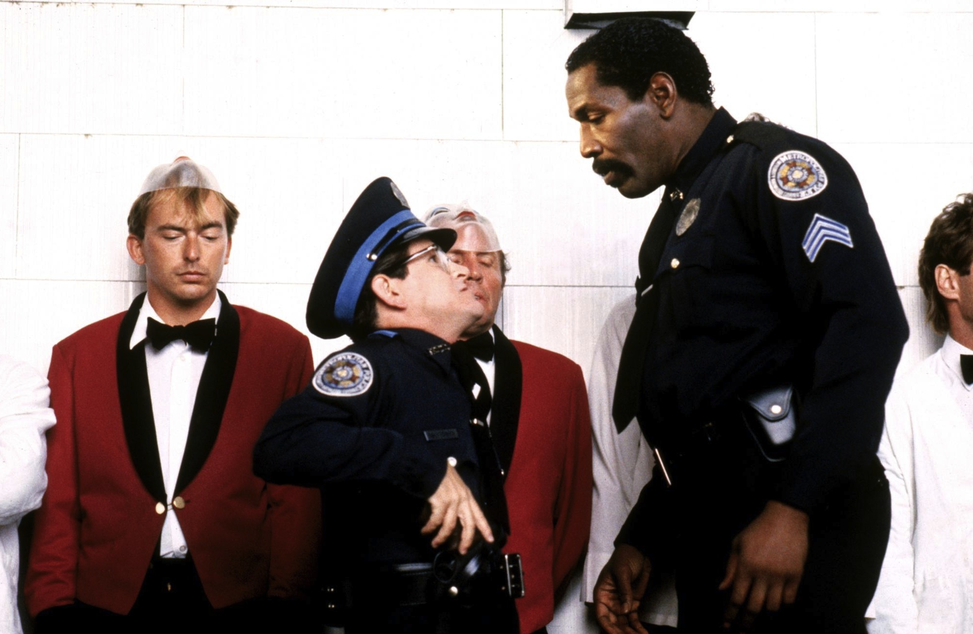 Still of Tim Kazurinsky and Bubba Smith in Police Academy 3: Back in Training (1986)