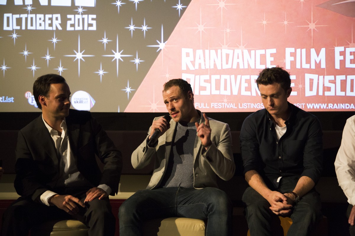 Making a point at raindajnce film Festival 2015