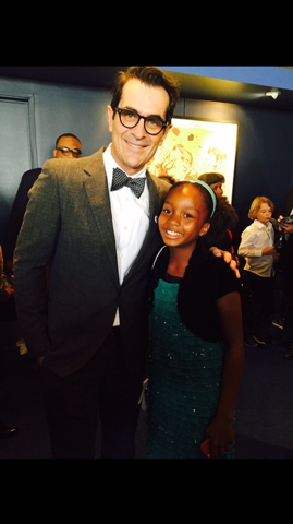 Daniele with Ty Burrell from Modern Family at 