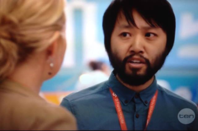 Lawrence Leung as Dr Elvis Kwan on Offspring (Season 5, Ten Network)