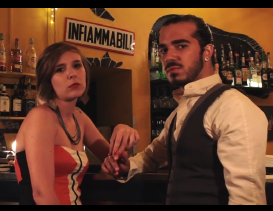 Still of Marco Virgilio and Ida Treggiari in Il Conto.