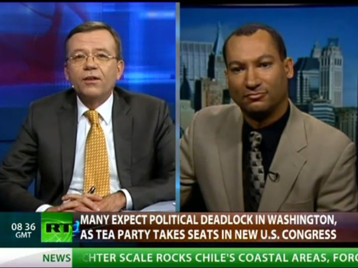 Discussing the impact of the 2010 Congressional Elections on the RT show Crosstalk