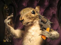 Russian roulette squirrel style.