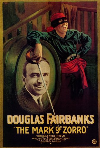 Douglas Fairbanks in The Mark of Zorro (1920)