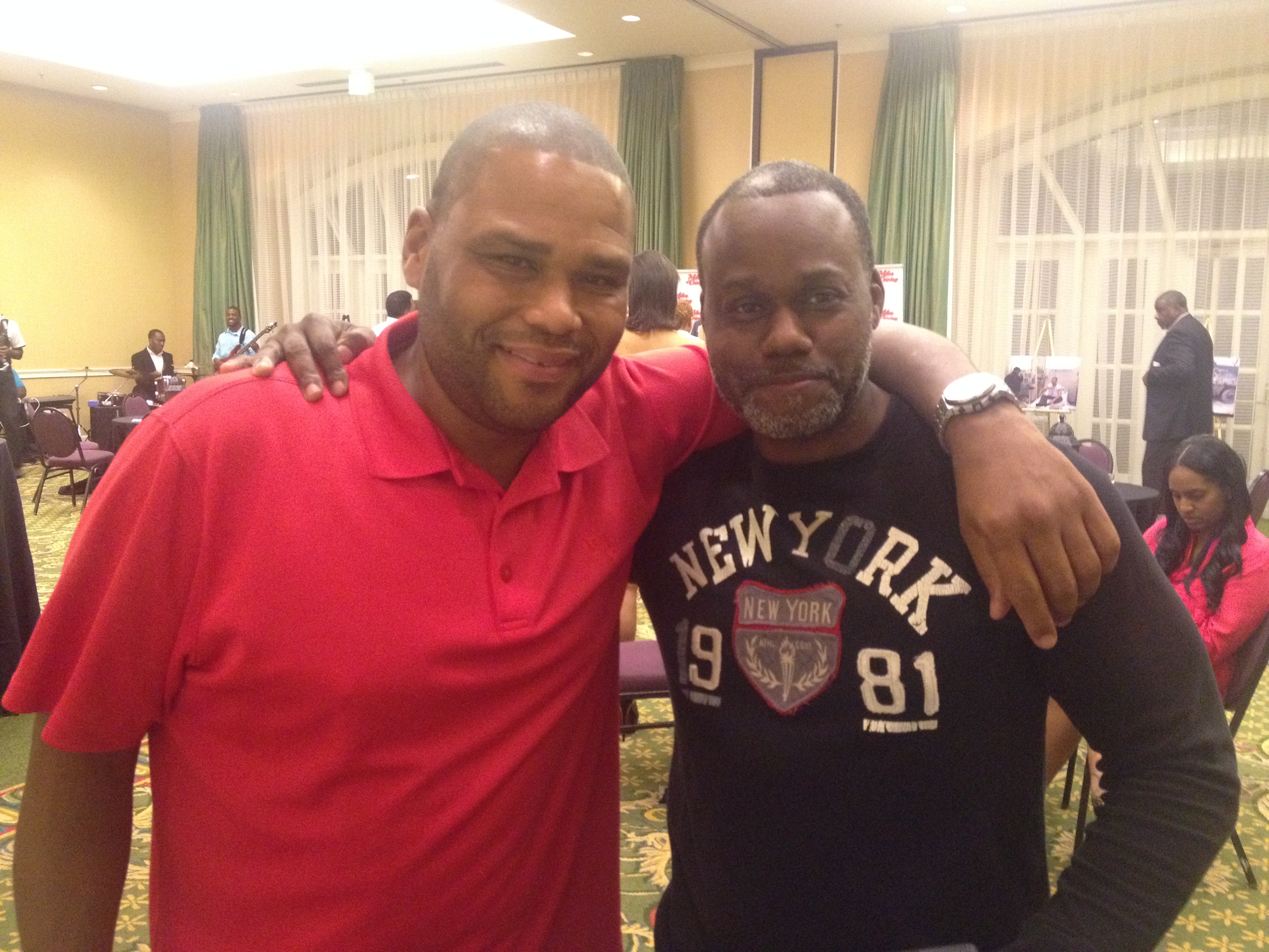 Had the pleasure of filming with Anthony Anderson. He was awesome!