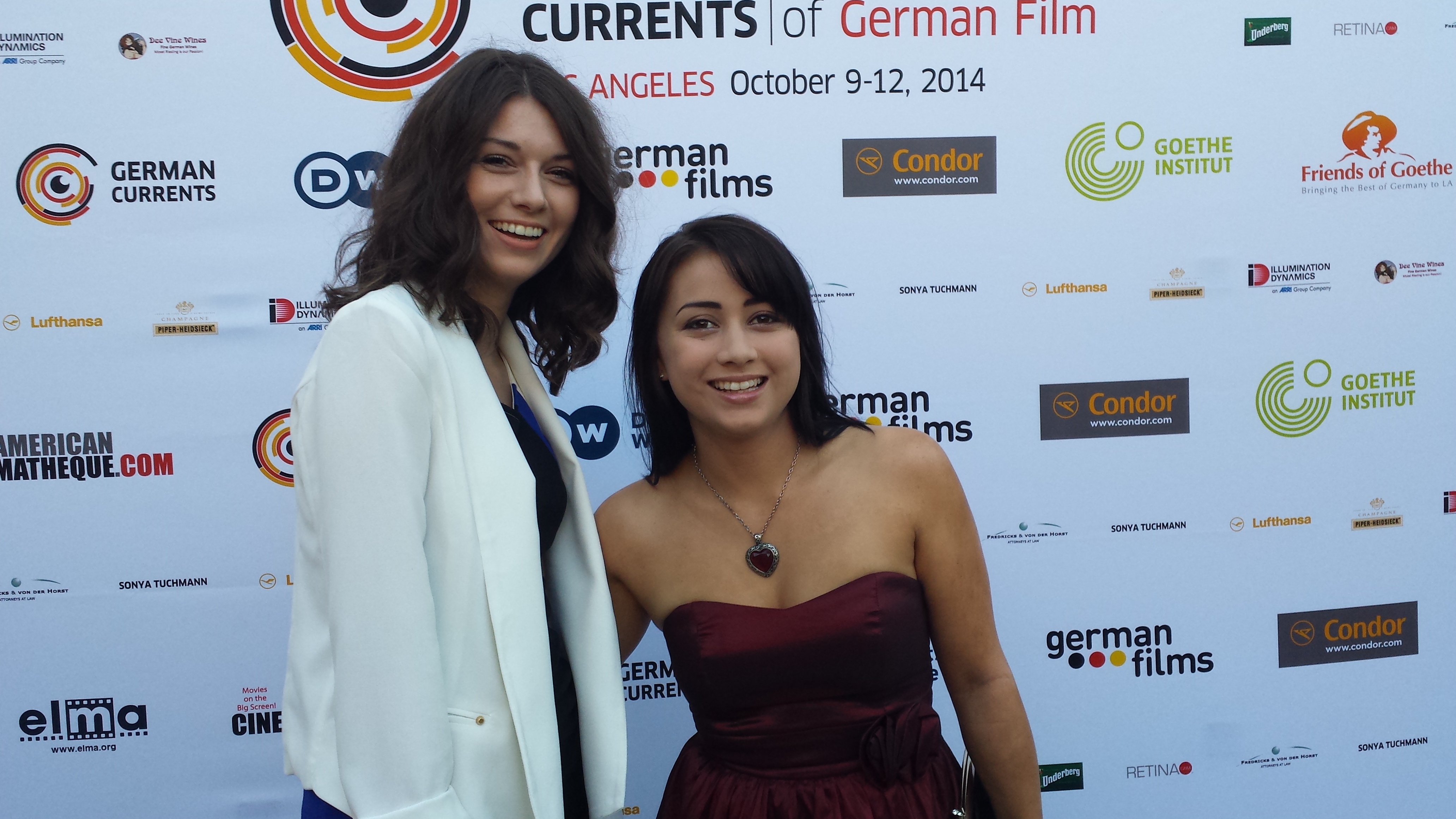 Lianna Liew and Melanie Friedrich at the German Currents Film Festival 2014 at The Egyptian Theatre