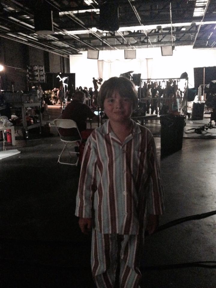 Ethan Coskay, during the production of The Family Fang (2015)