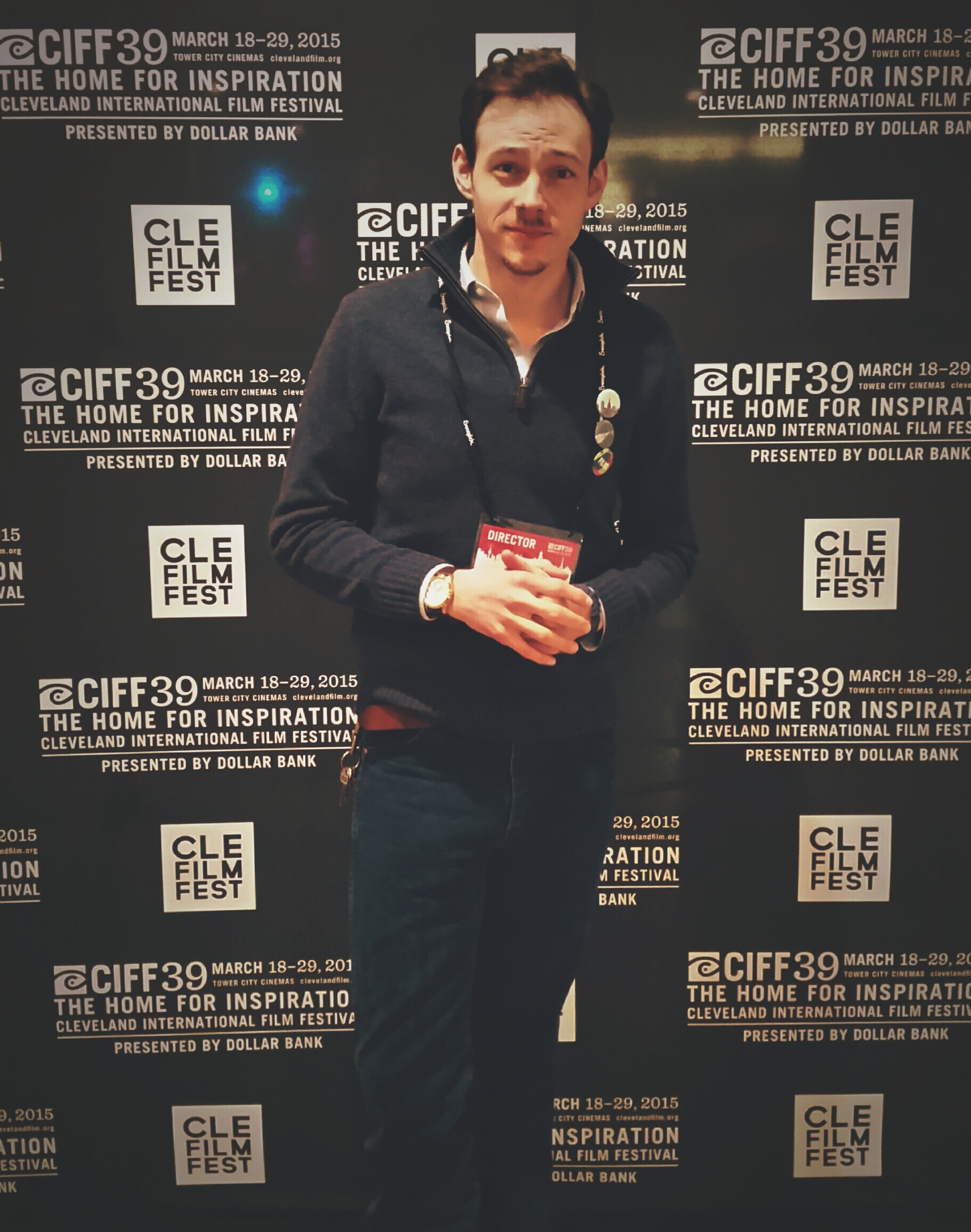 Steven Arrives at Cleveland International Film Festival 2015