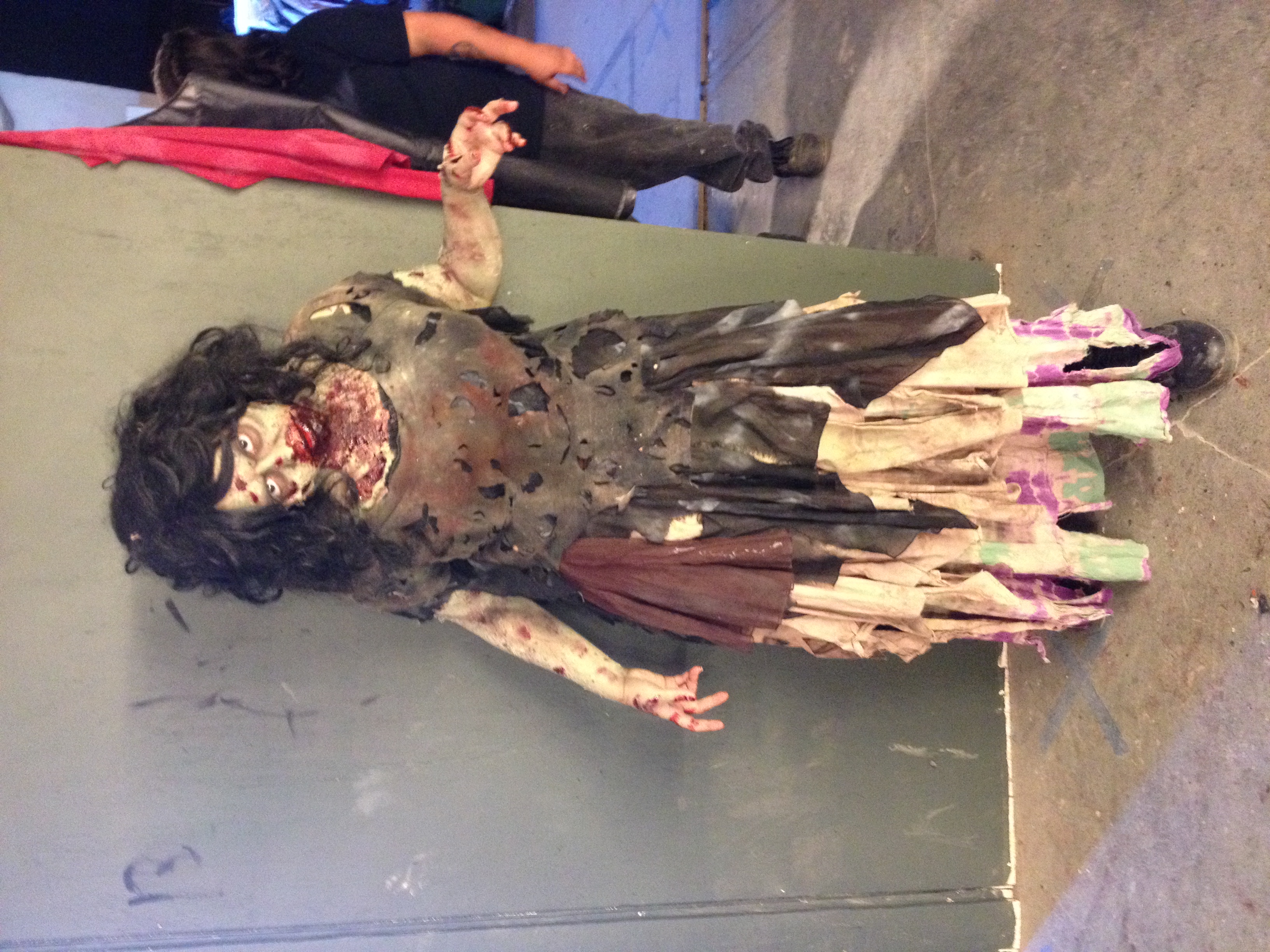 Zombie for the Dia de los Muertos Conference in San Antonio, Texas (Nov. 1, 2013).