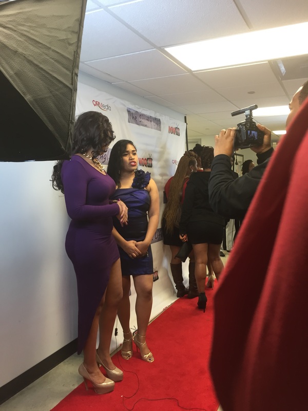 Red carpet interview at the premiere of The Single Life