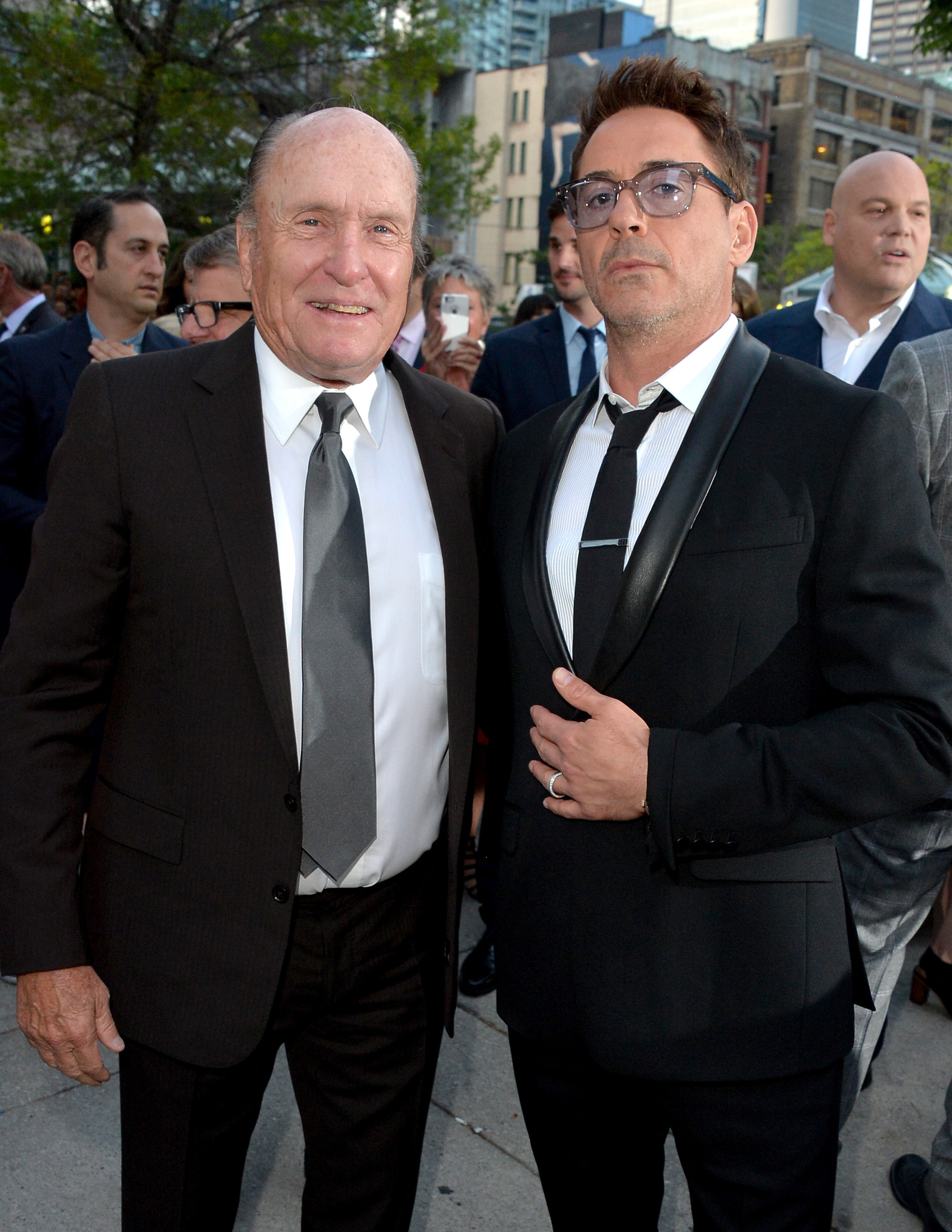 Robert Downey Jr. and Robert Duvall at event of Teisejas (2014)