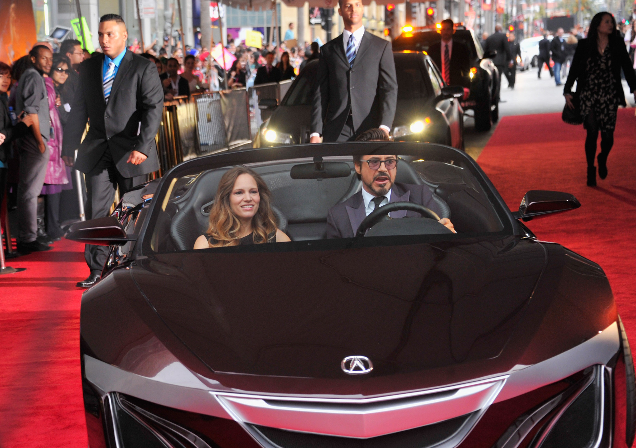 Robert Downey Jr. and Susan Downey at event of Kersytojai (2012)