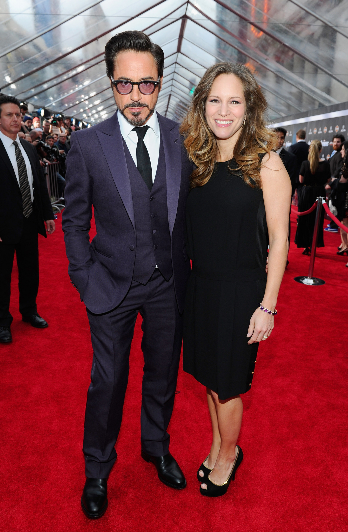 Robert Downey Jr. and Susan Downey at event of Kersytojai (2012)