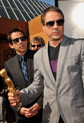 Robert Downey Jr. and Ben Stiller at event of 2008 MTV Movie Awards (2008)