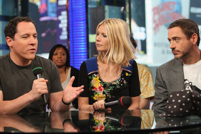 Robert Downey Jr., Gwyneth Paltrow and Jon Favreau