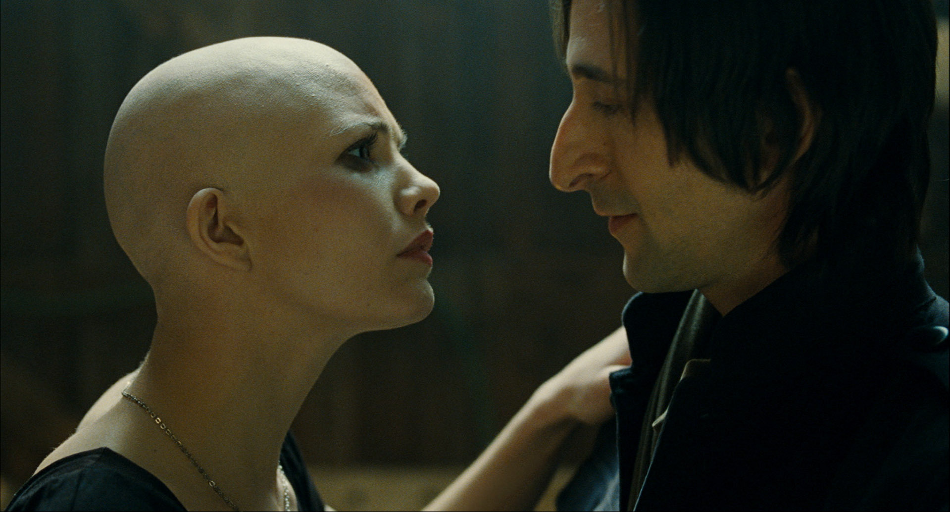 Still of Adrien Brody and Delphine Chanéac in Splice (2009)