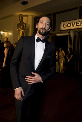 Oscar® Presenter Adrien Brody at the Governor's Ball after the 81st Annual Academy Awards® at the Kodak Theatre in Hollywood, CA Sunday, February 22, 2009 airing live on the ABC Television Network.