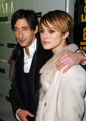 Adrien Brody and Keira Knightley at event of The Jacket (2005)