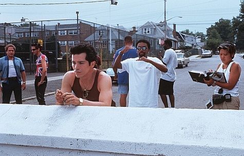 Spike Lee, John Leguizamo and Adrien Brody in Summer of Sam (1999)