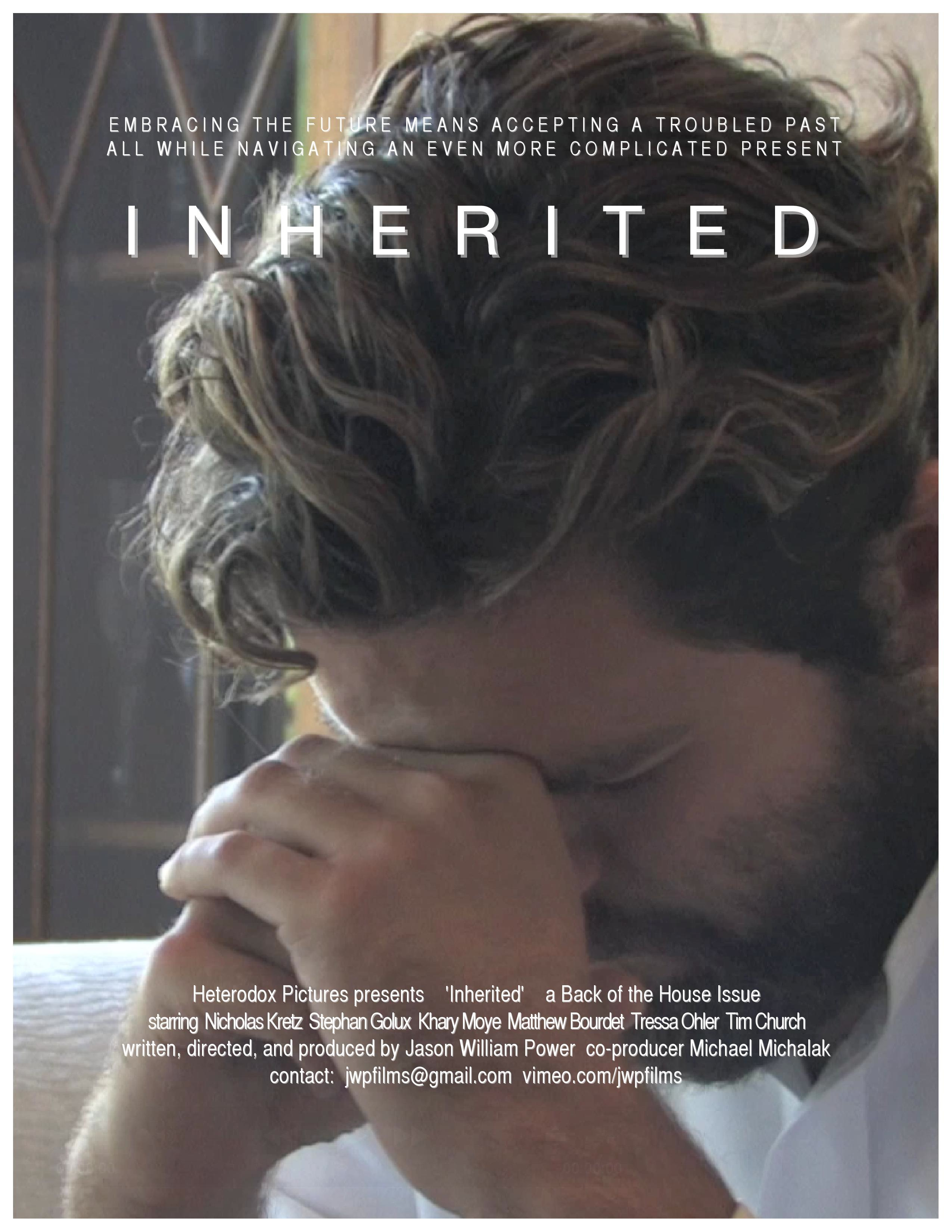 Film Poster for Short Film, Inherited