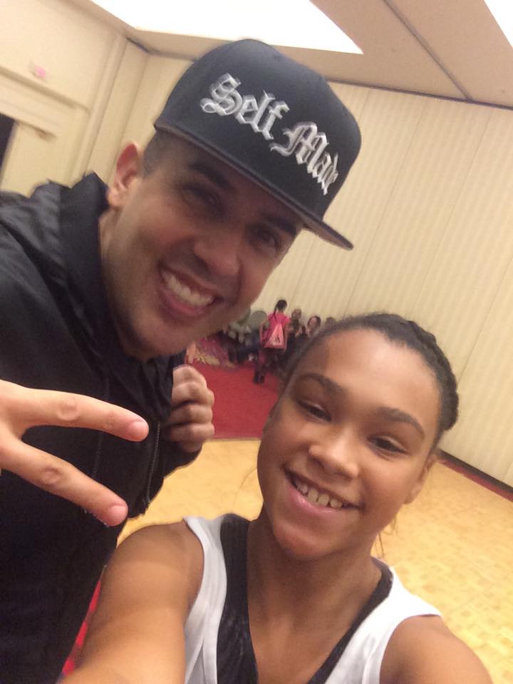 with Kevin Maher at Monsters of Hip Hop Dance Conference