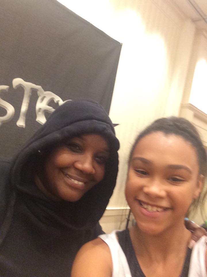 Ms. Rhapsody James at Monsters of Hip Hop Dance Conference.. aswesomeeee