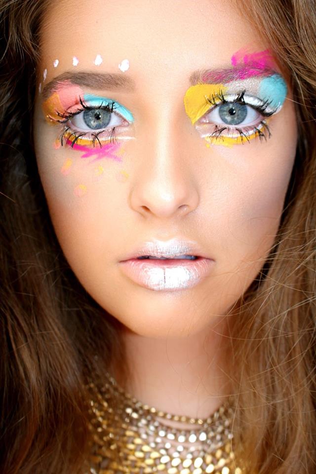 Isabella is a Face Model for @bossomakeupbeverlyhills